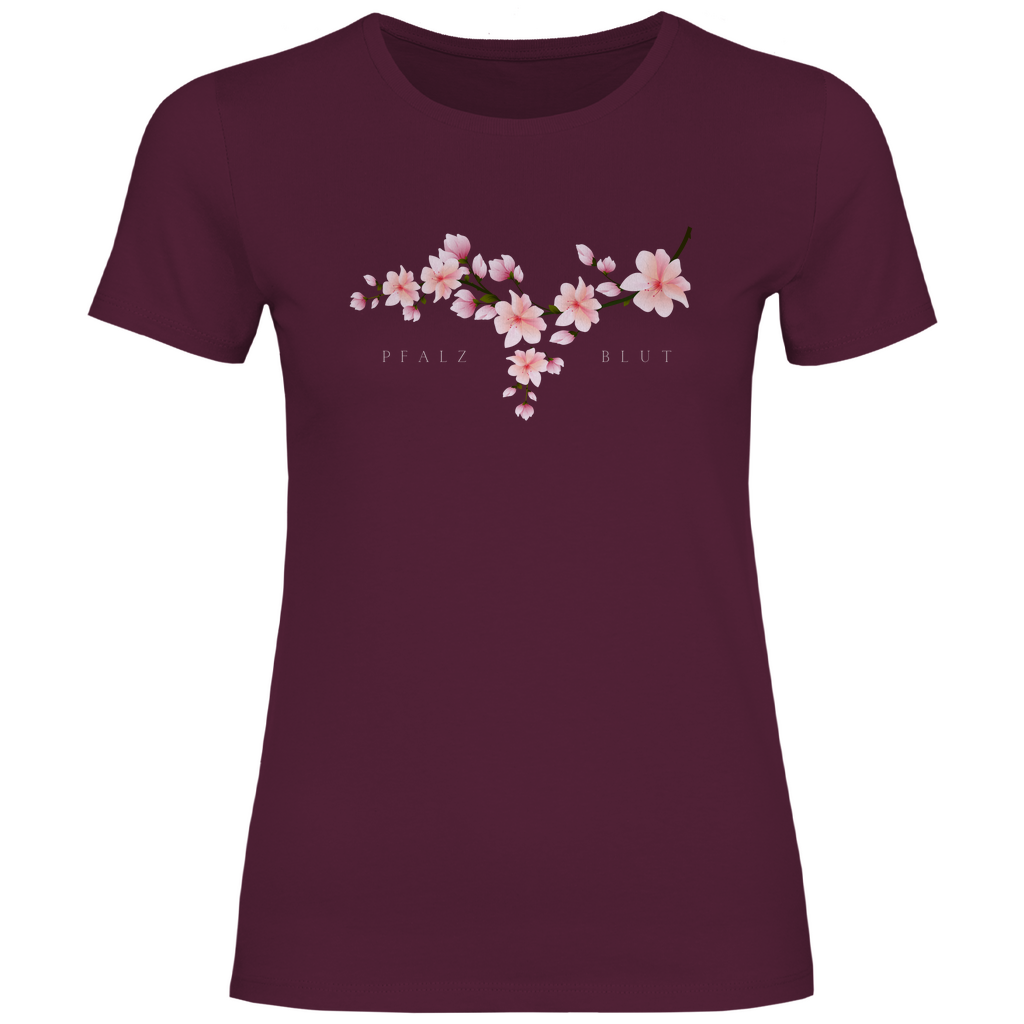Damen Shirt Pfalzblut Mandelblüte