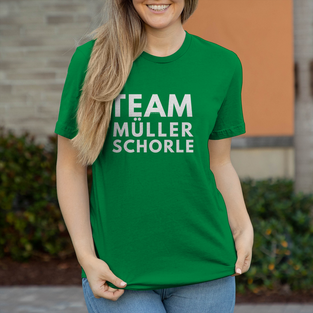 Damen T-Shirt "Team Müller Schorle"