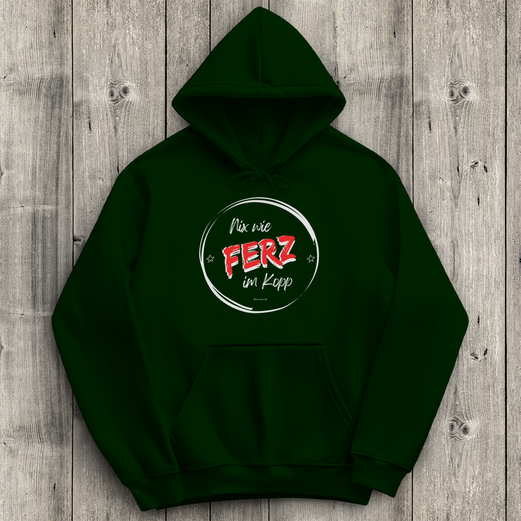 Damen Hoodie "Nix wie Ferz im Kopp"