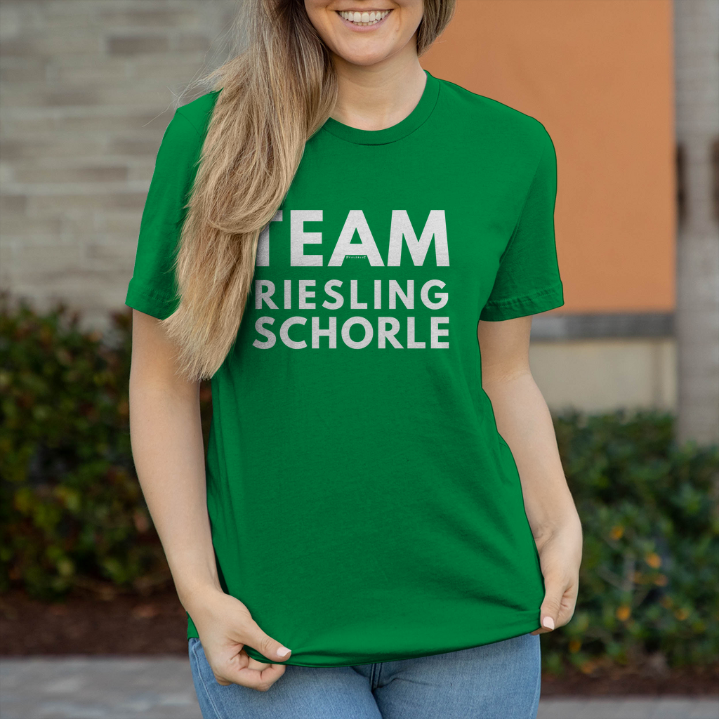 Damen T-Shirt "Team Riesling Schorle"
