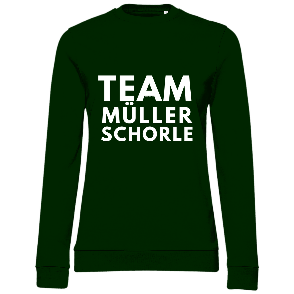 Damen Sweatshirt "Team Müller Schorle"
