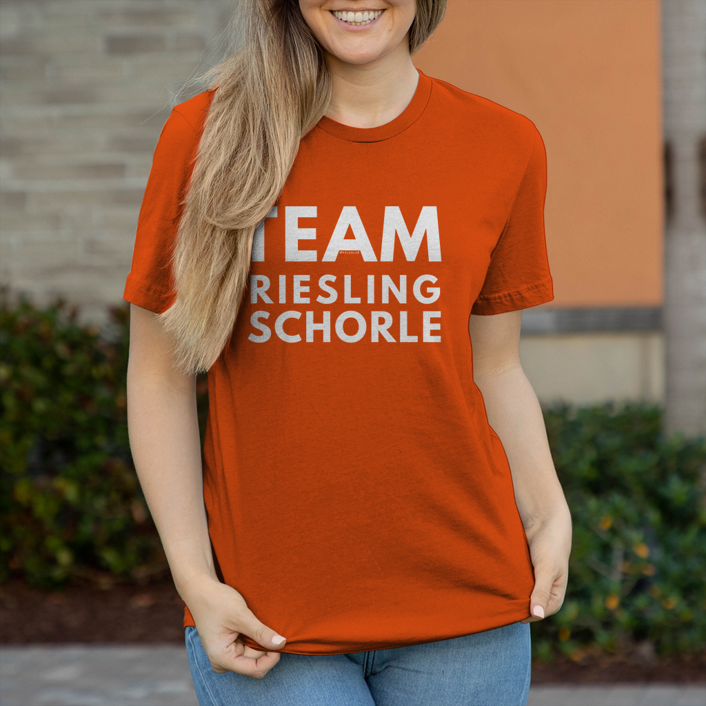 Damen T-Shirt "Team Riesling Schorle"