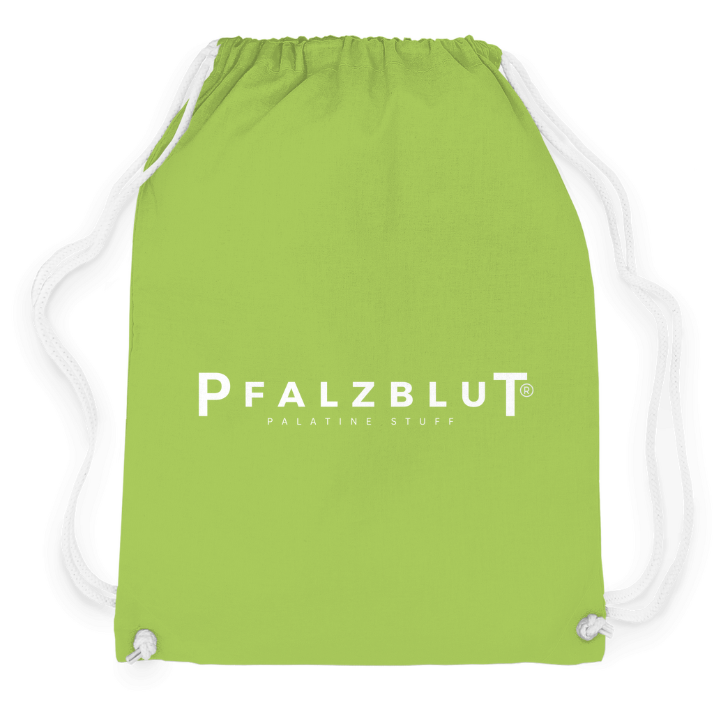 Turnbeutel Pfalzblut Logo Weiss