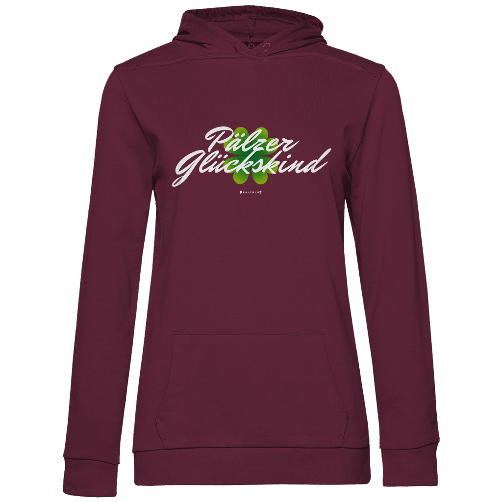 Damen Hoodie " Pälzer Glückskind"