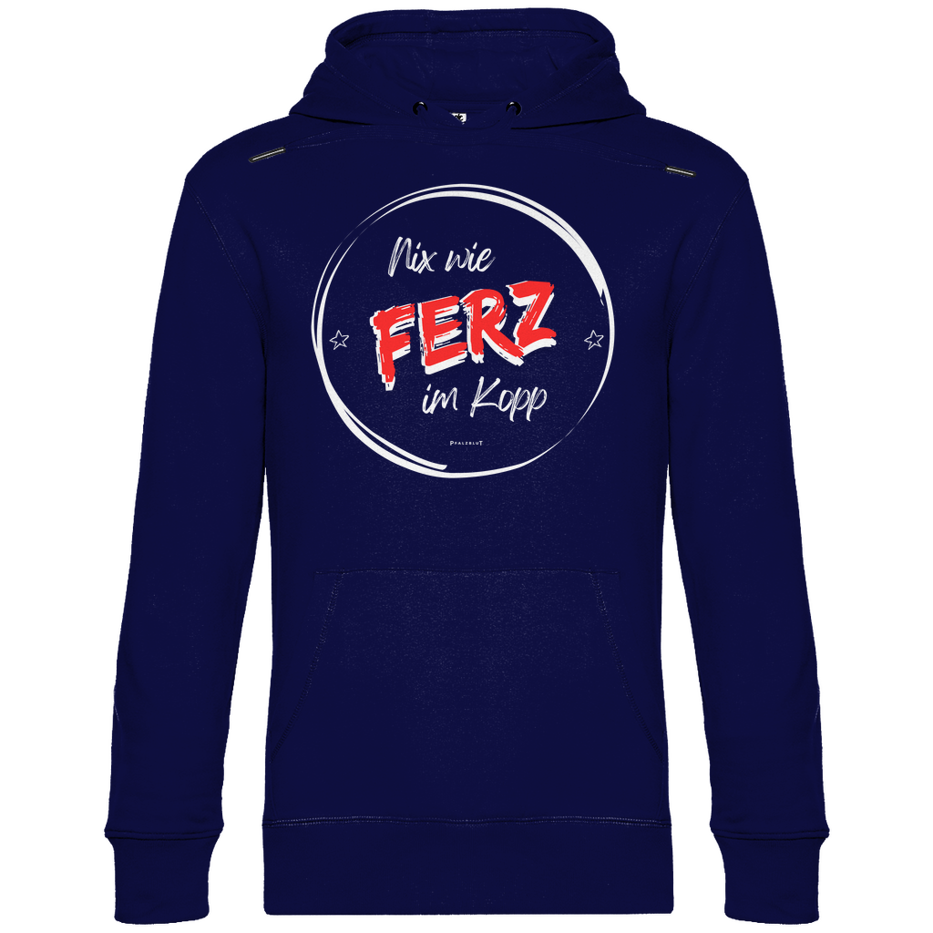 Herren Hoodie "Nix wie Ferz im Kopp"