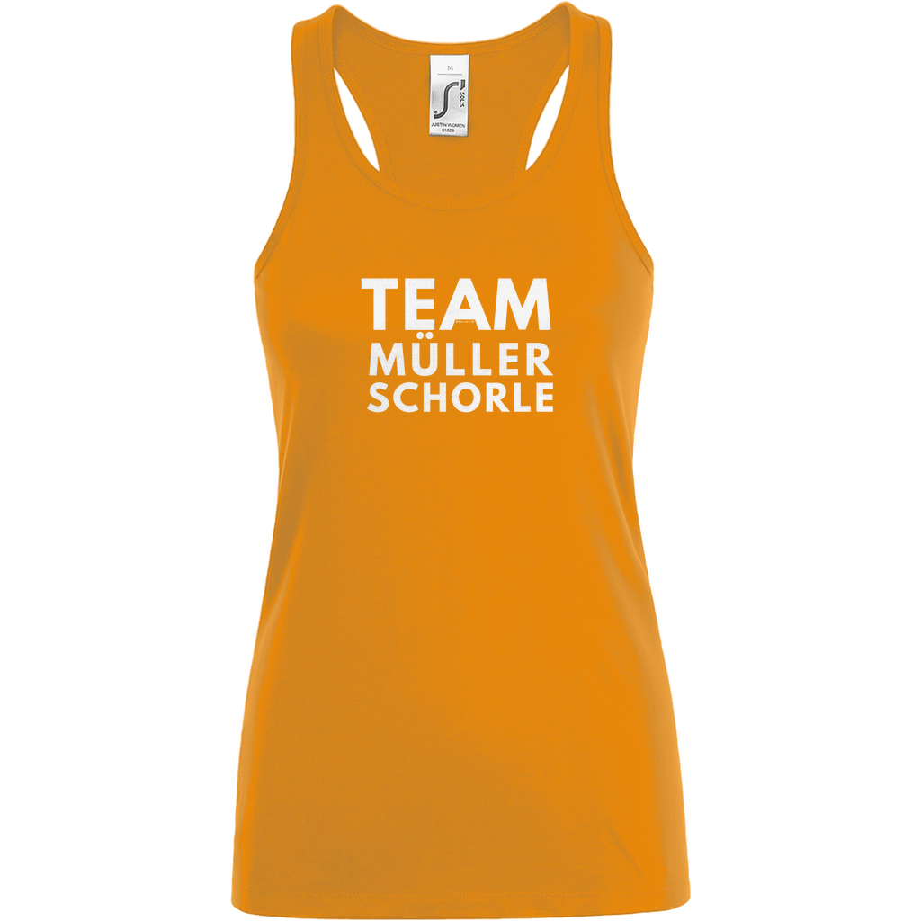 Damen Basic Tank Top "Team Müller Schorle"