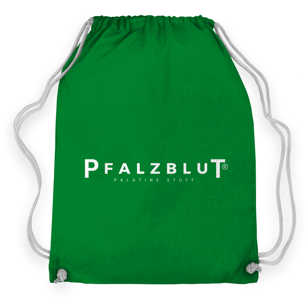 Turnbeutel Pfalzblut Logo Weiss