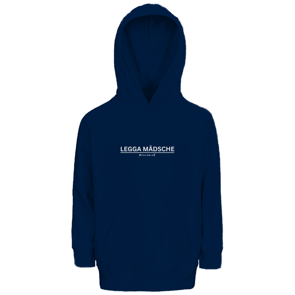 Kinder Premium Bio Hoodie "Legga Mädsche"
