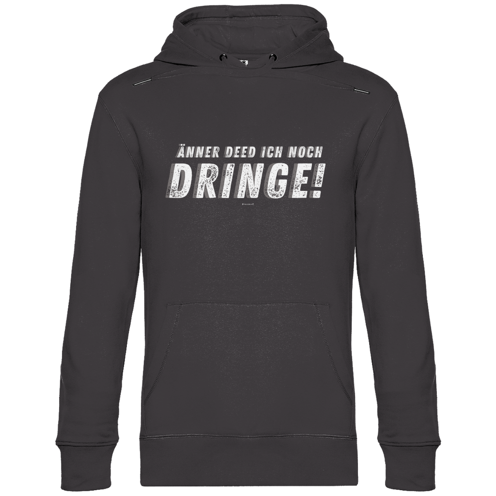 Herren Hoodie "Änner det ich noch dringe"