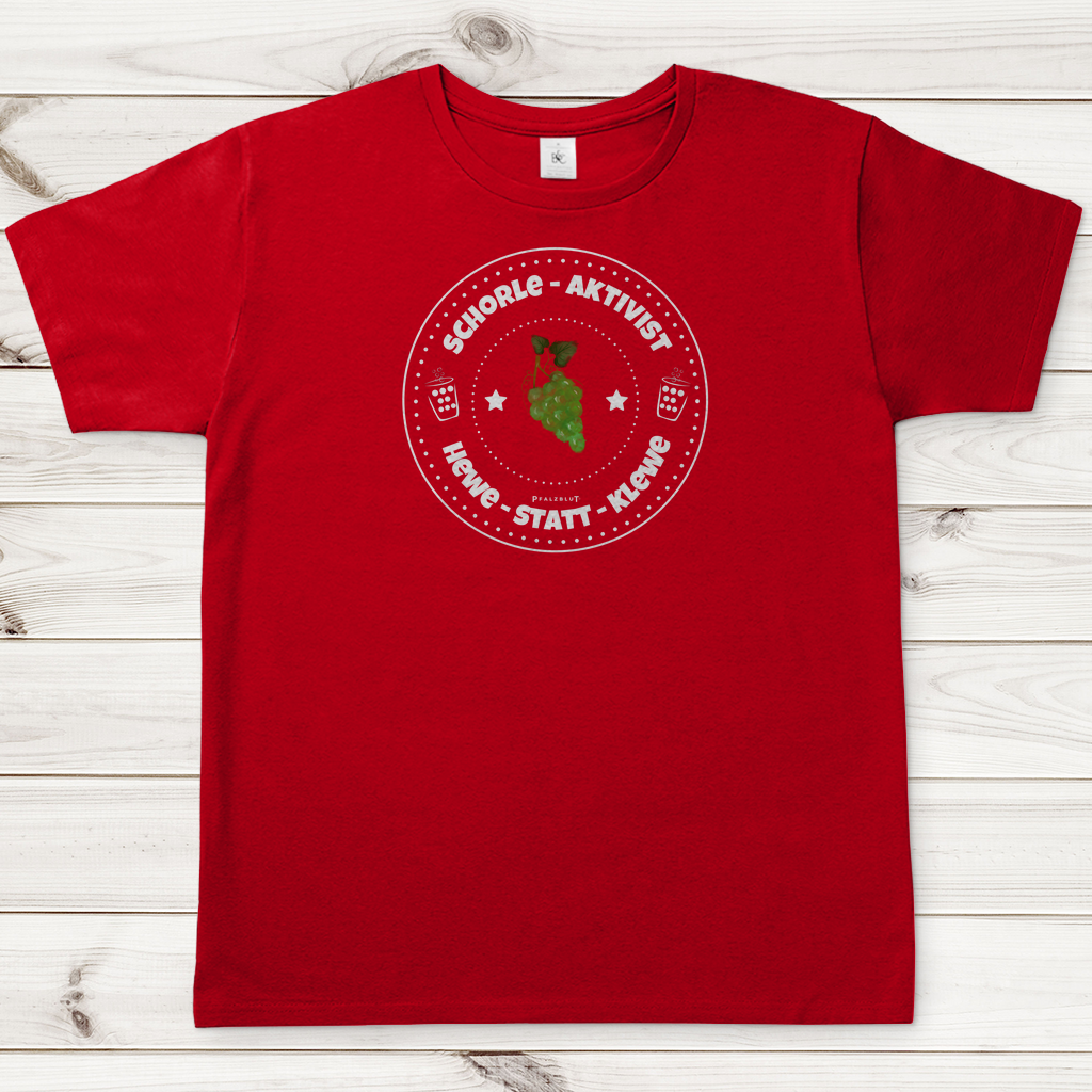 Herren T-Shirt "Hewe statt Klewe"
