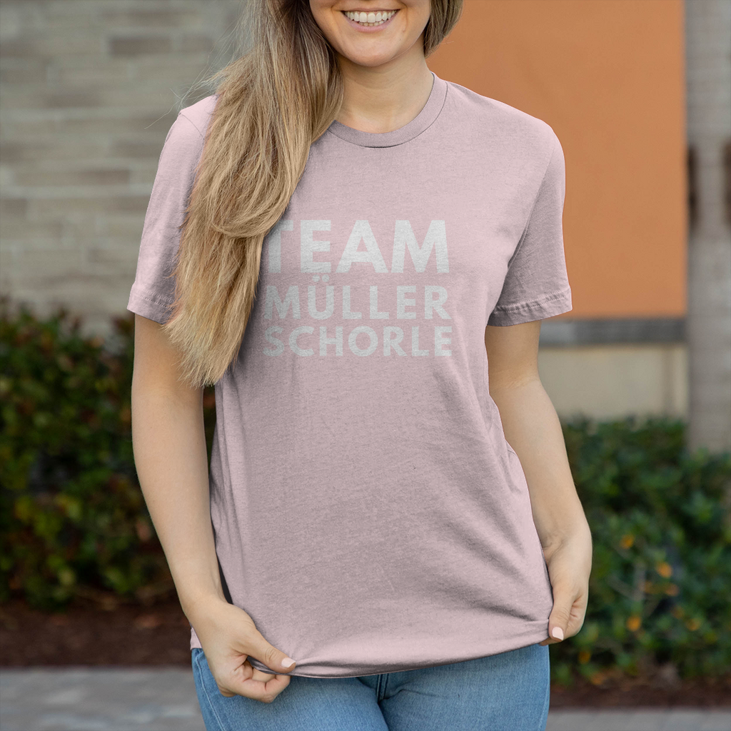 Damen T-Shirt "Team Müller Schorle"