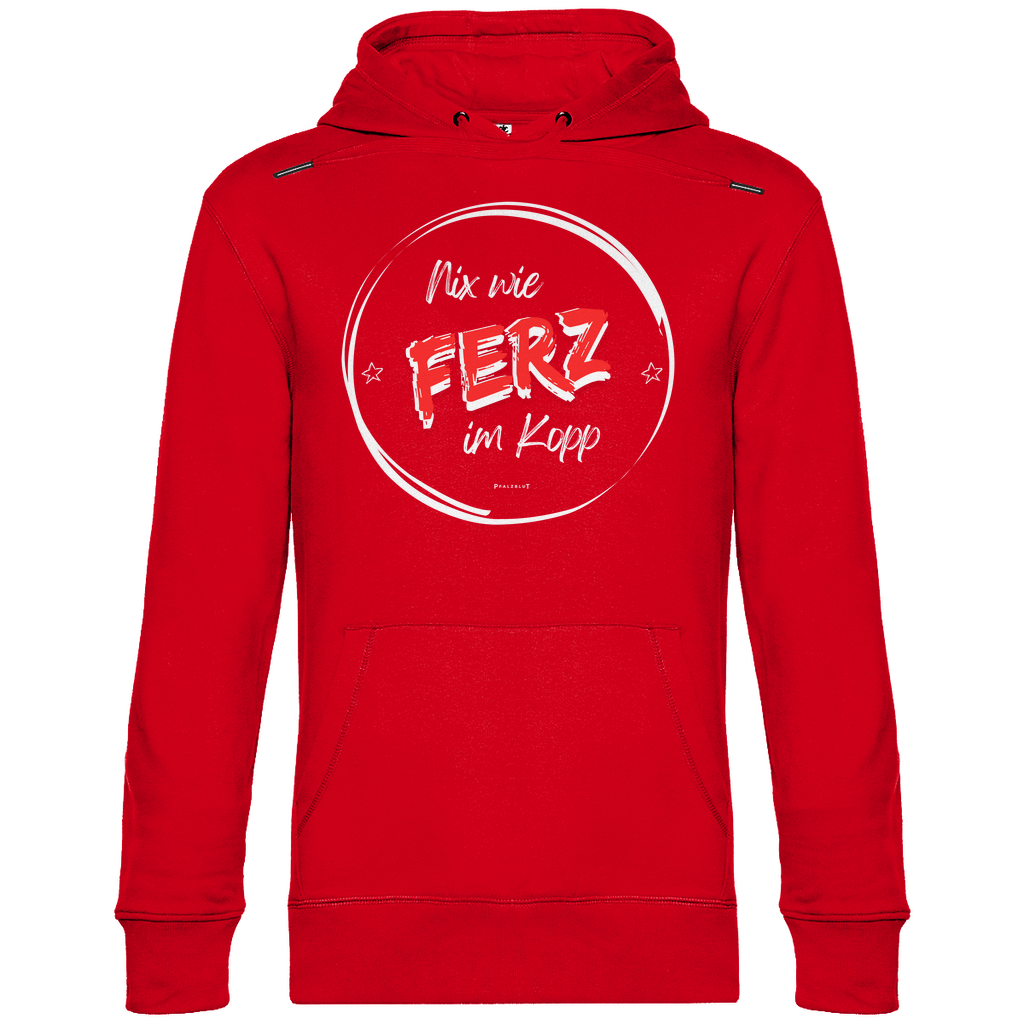 Herren Hoodie "Nix wie Ferz im Kopp"