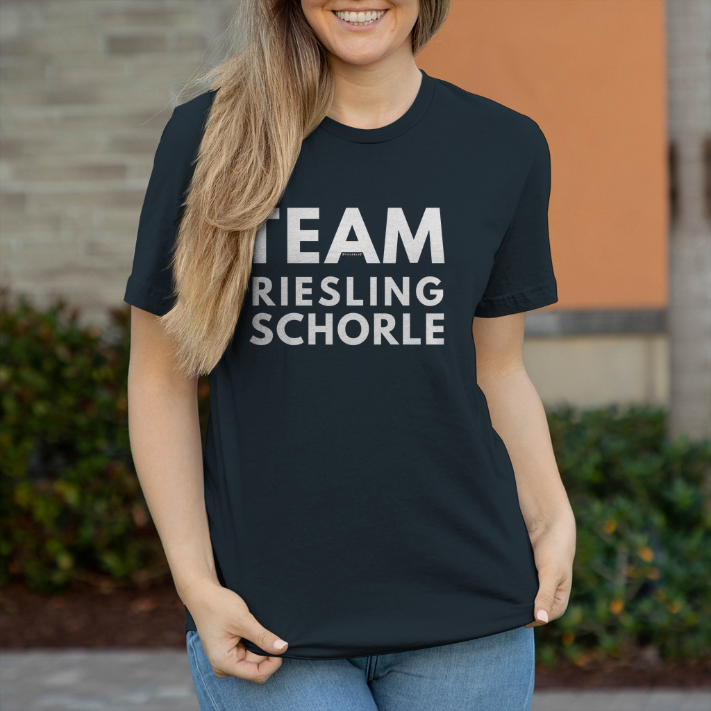 Damen T-Shirt "Team Riesling Schorle"