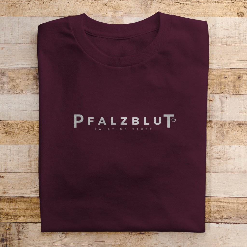 Herren T-Shirt Pfalzblut Logo Weiss