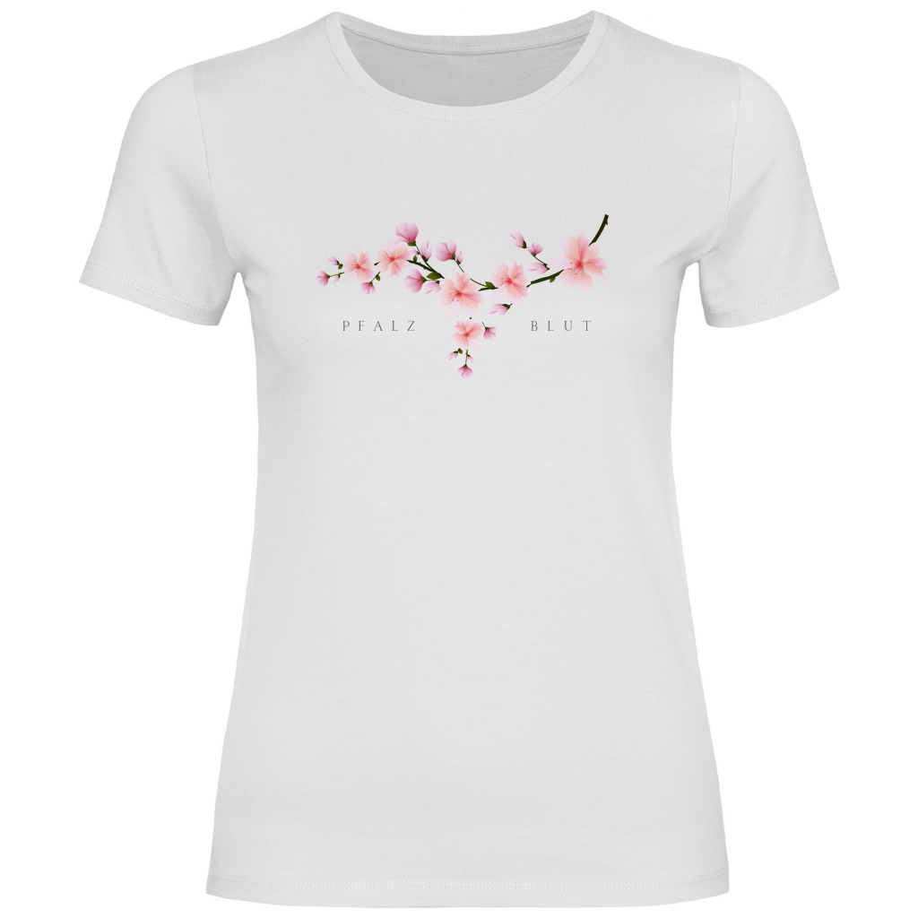 Damen Shirt Pfalzblut Mandelblüte