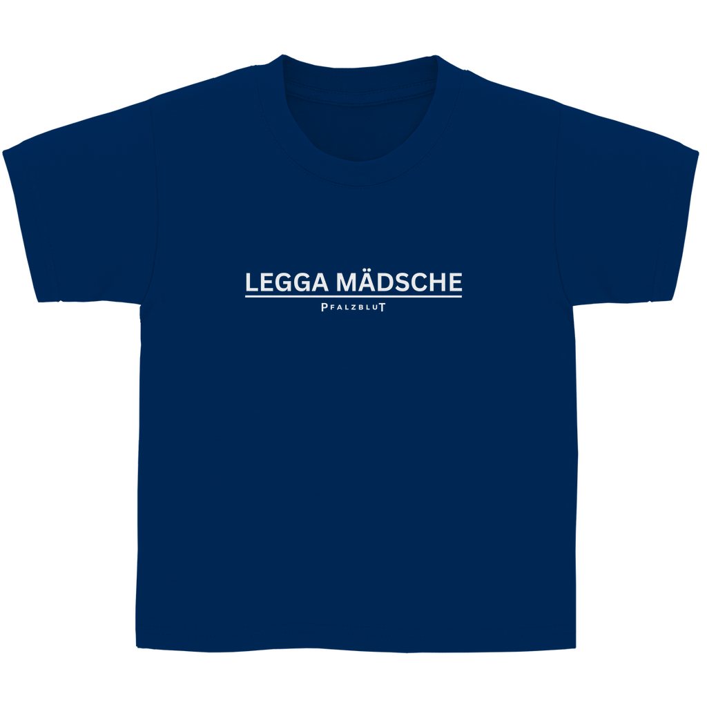 Kinder Basic T-Shirt "Legga Mädsche"