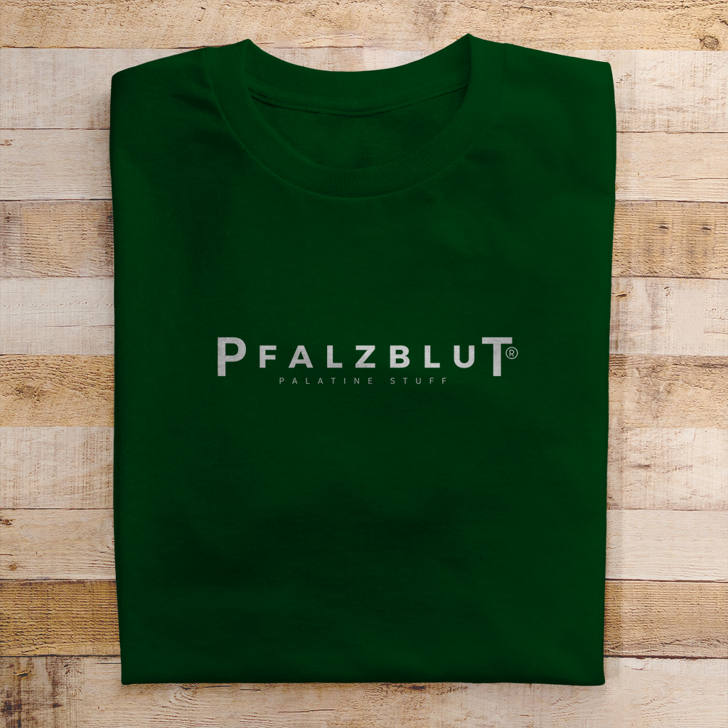 Herren T-Shirt Pfalzblut Logo Weiss