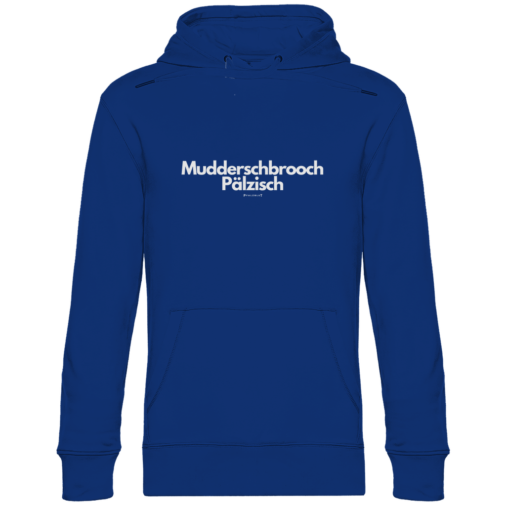 Herren Hoodie "Mudderschbrooch Pälzisch"