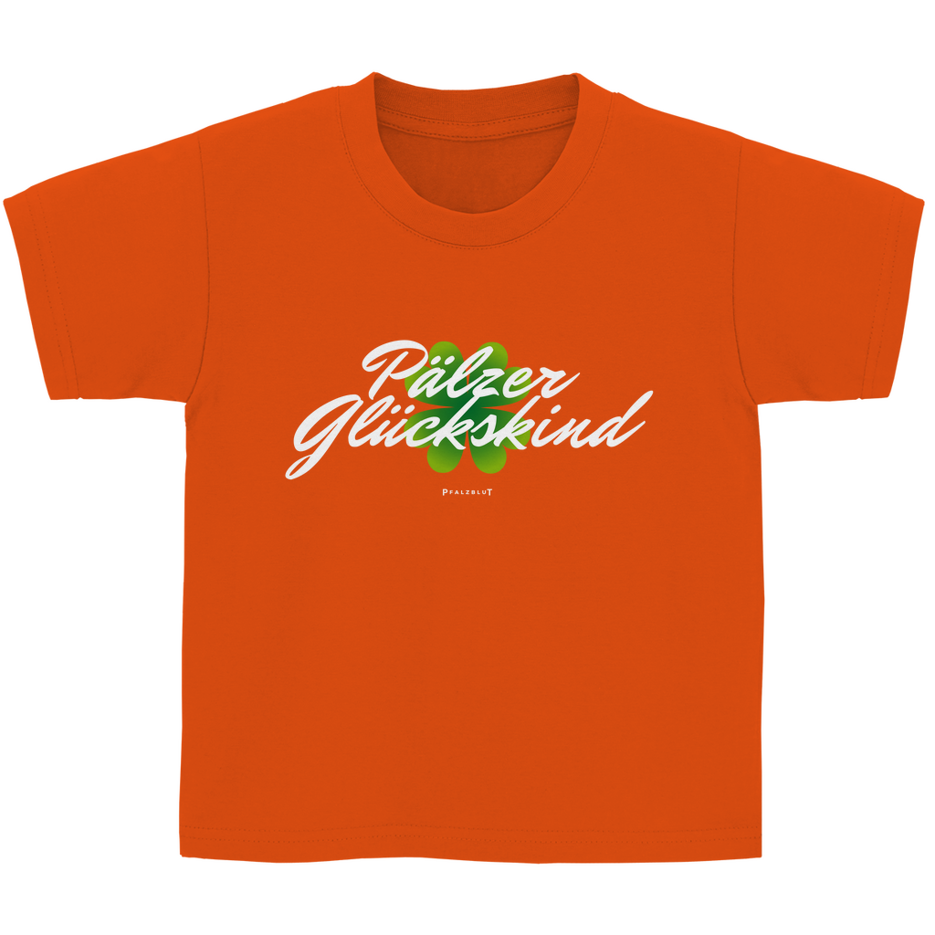 Kinder Basic T-Shirt "Pälzer Glückskind"