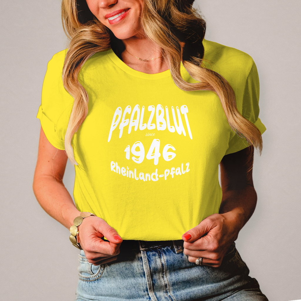 Damen T-Shirt "Pfalzblut RLP"