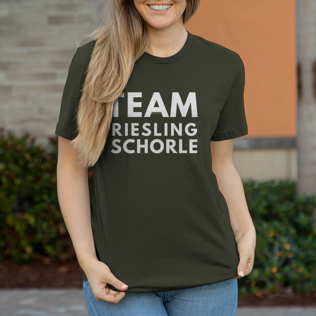 Damen T-Shirt "Team Riesling Schorle"