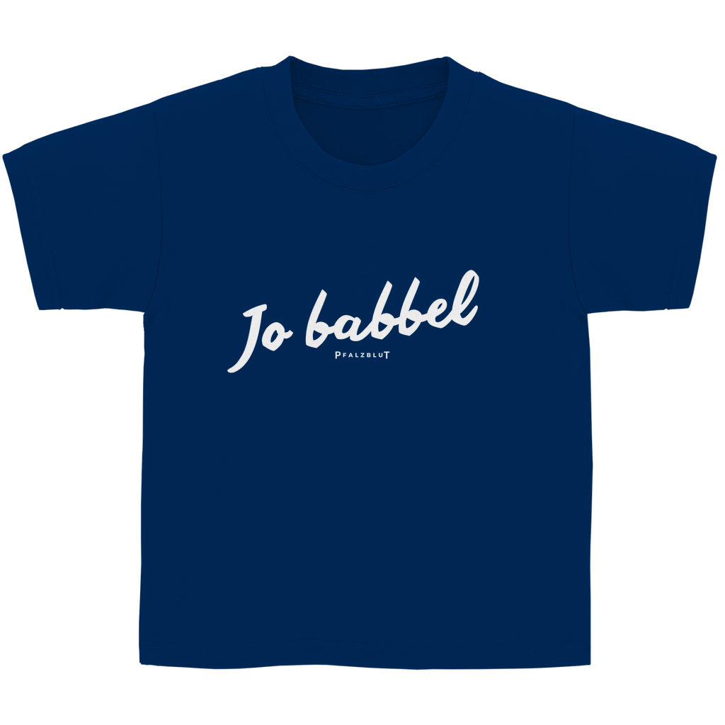 Kinder Basic T-Shirt "Jo babbel"