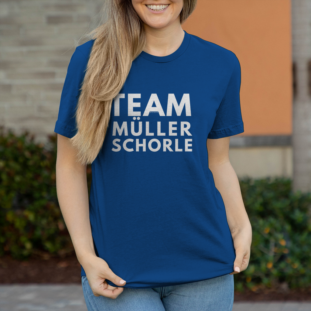 Damen T-Shirt "Team Müller Schorle"