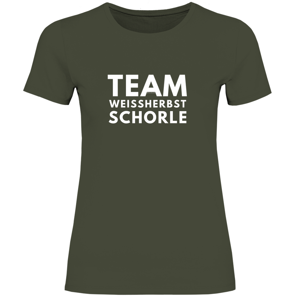 Damen T-Shirt "Team Weissherbst Schorle"