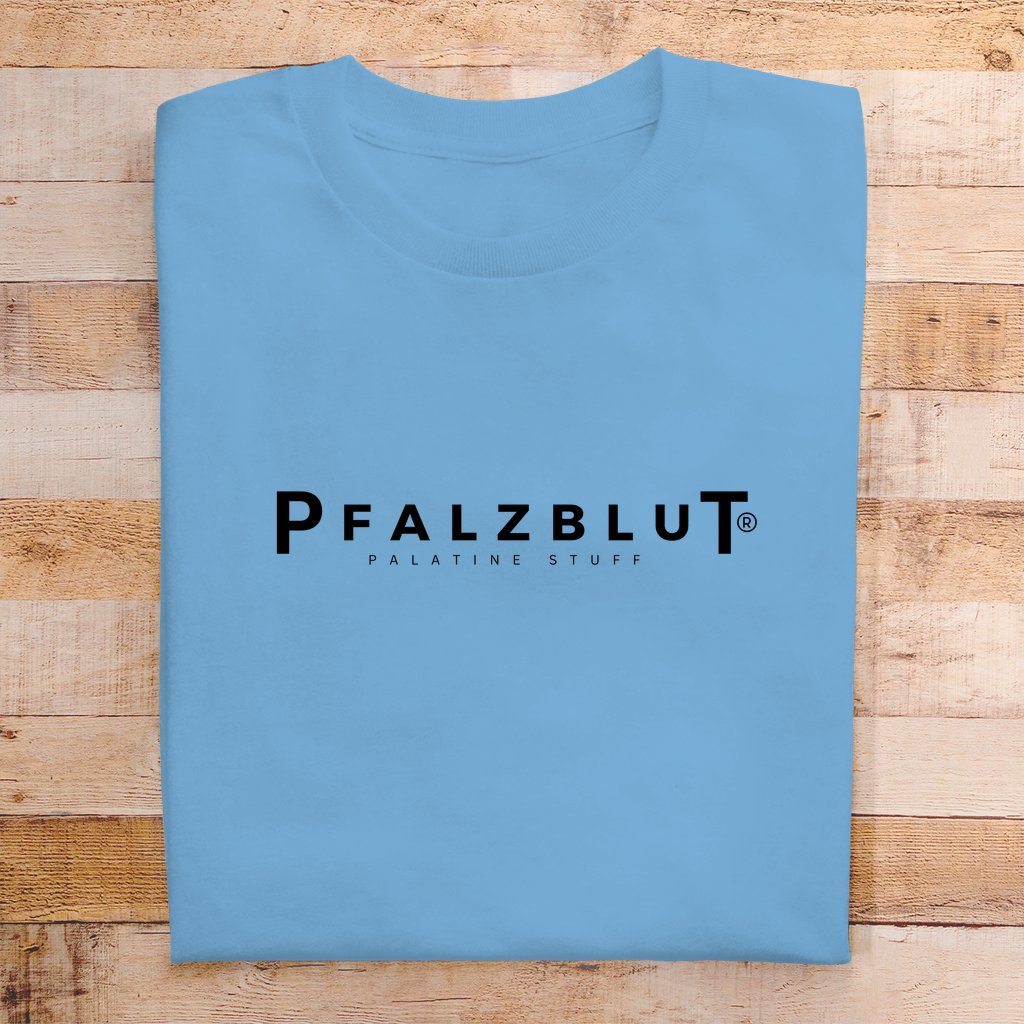 Herren T-Shirt Pfalzblut Logo Schwarz