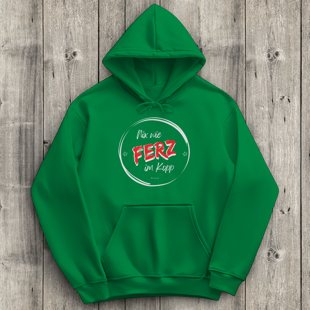 Damen Hoodie "Nix wie Ferz im Kopp"