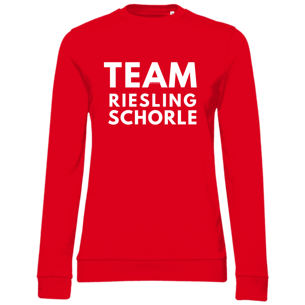 Damen Sweatshirt "Team Riesling Schorle"