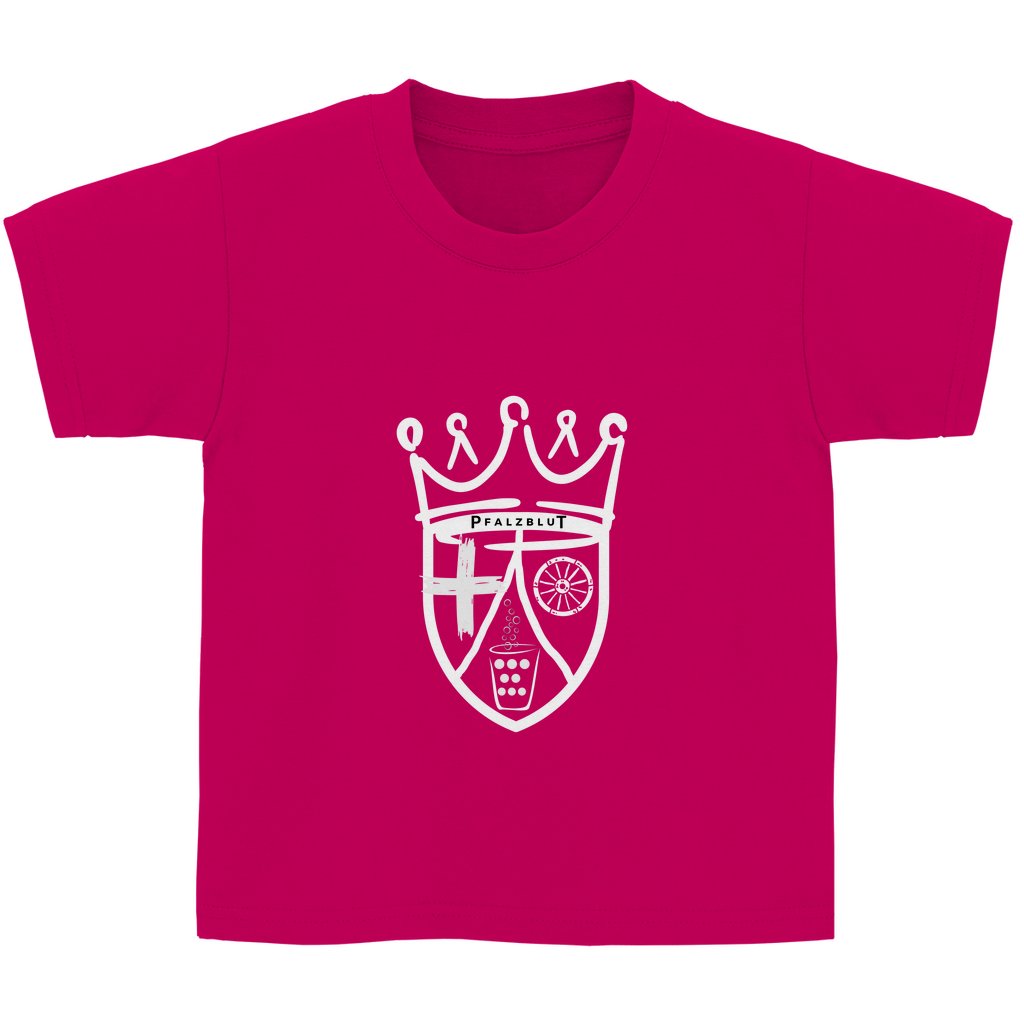 Kinder Basic T-Shirt "Pfalzblut Wappen"
