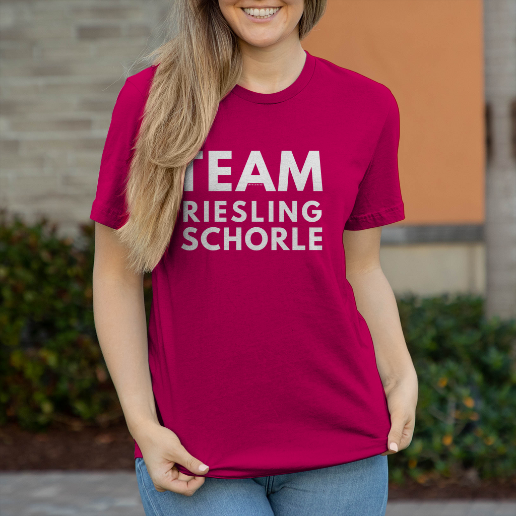 Damen T-Shirt "Team Riesling Schorle"