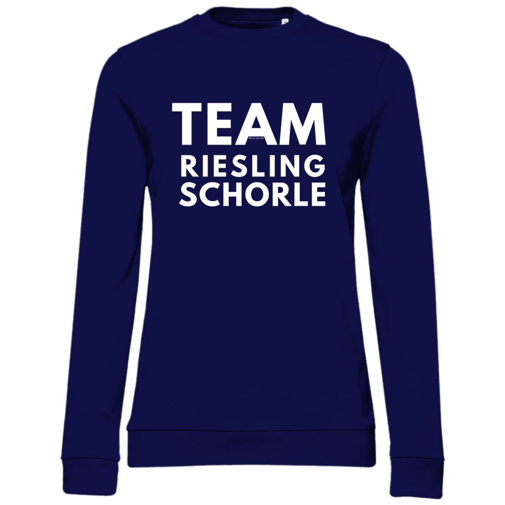 Damen Sweatshirt "Team Riesling Schorle"