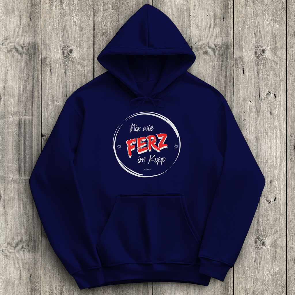 Damen Hoodie "Nix wie Ferz im Kopp"