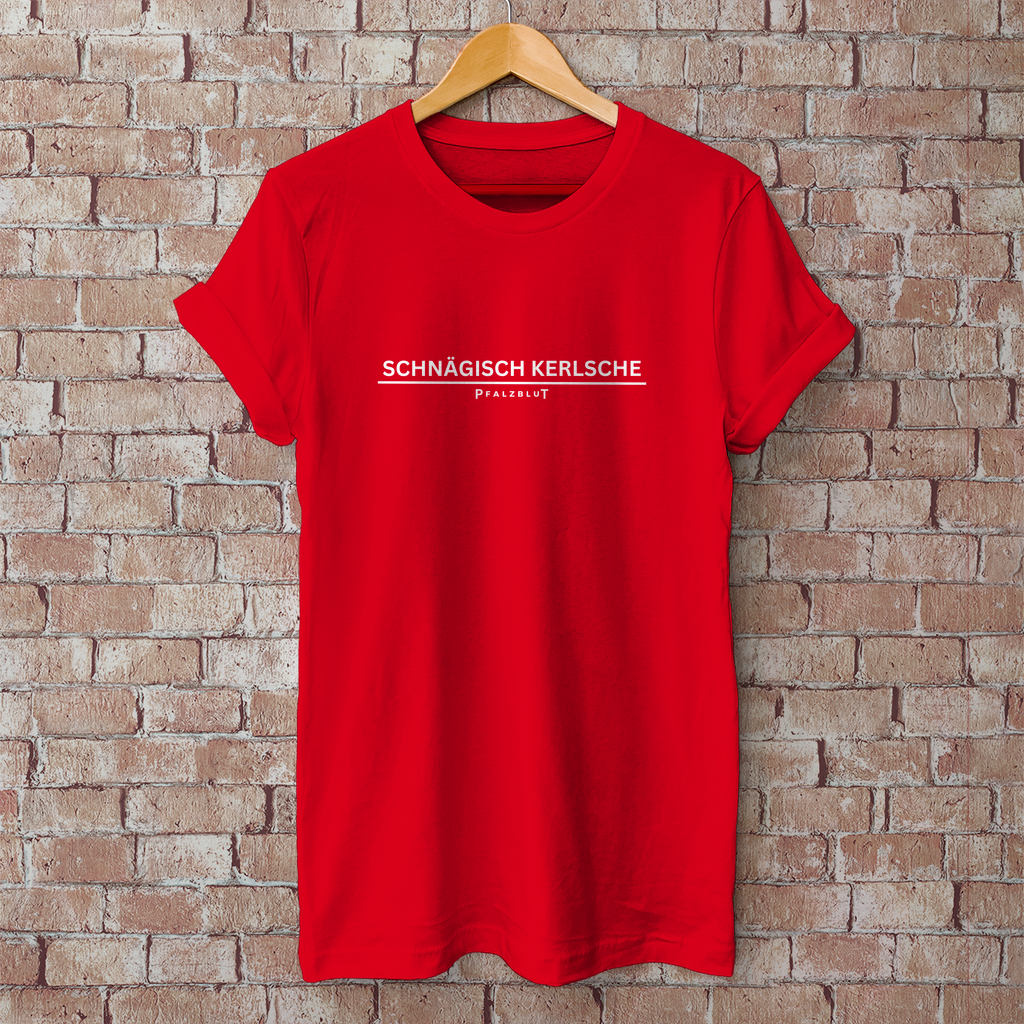 Herren T-Shirt "Schnägisch Kerlsche"