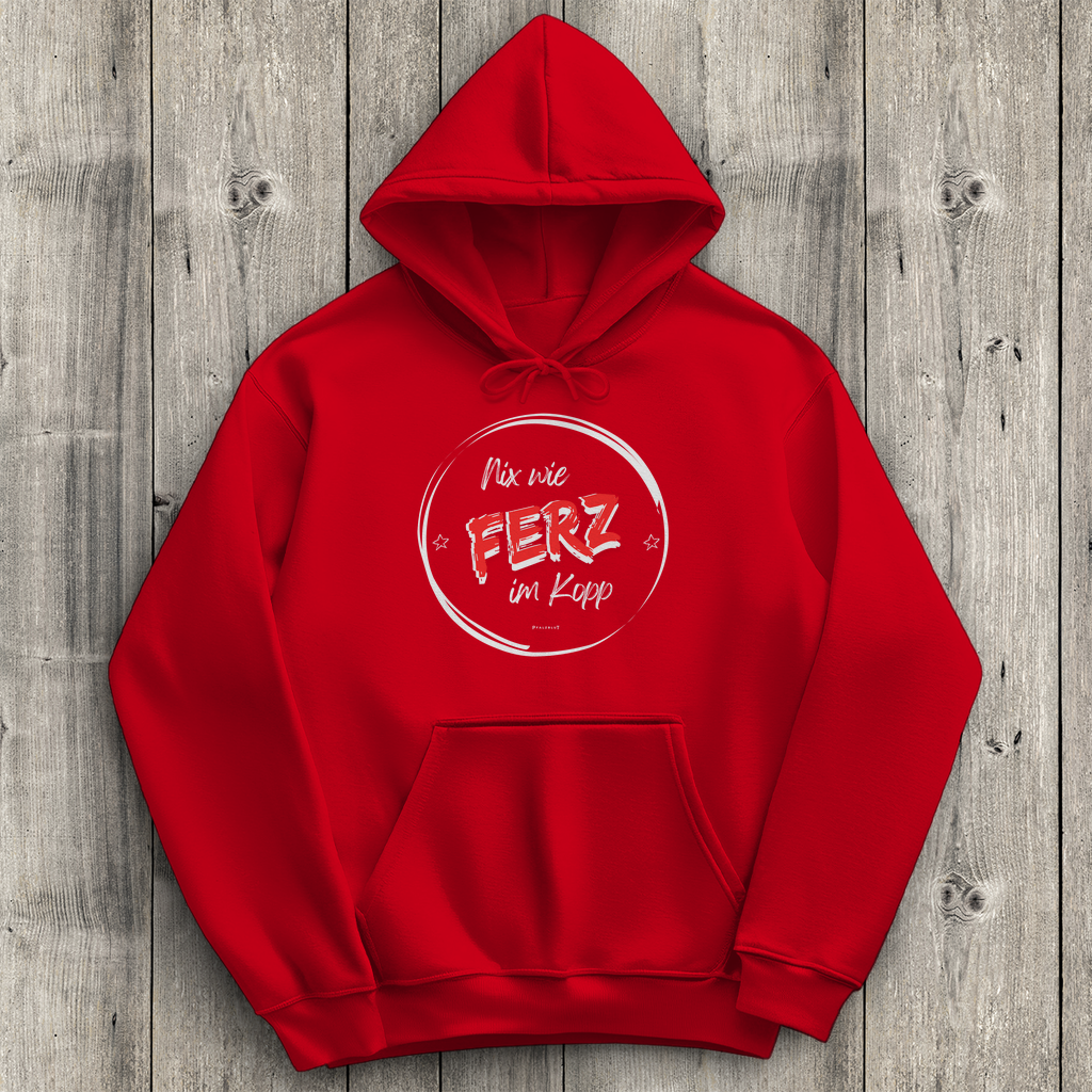 Damen Hoodie "Nix wie Ferz im Kopp"
