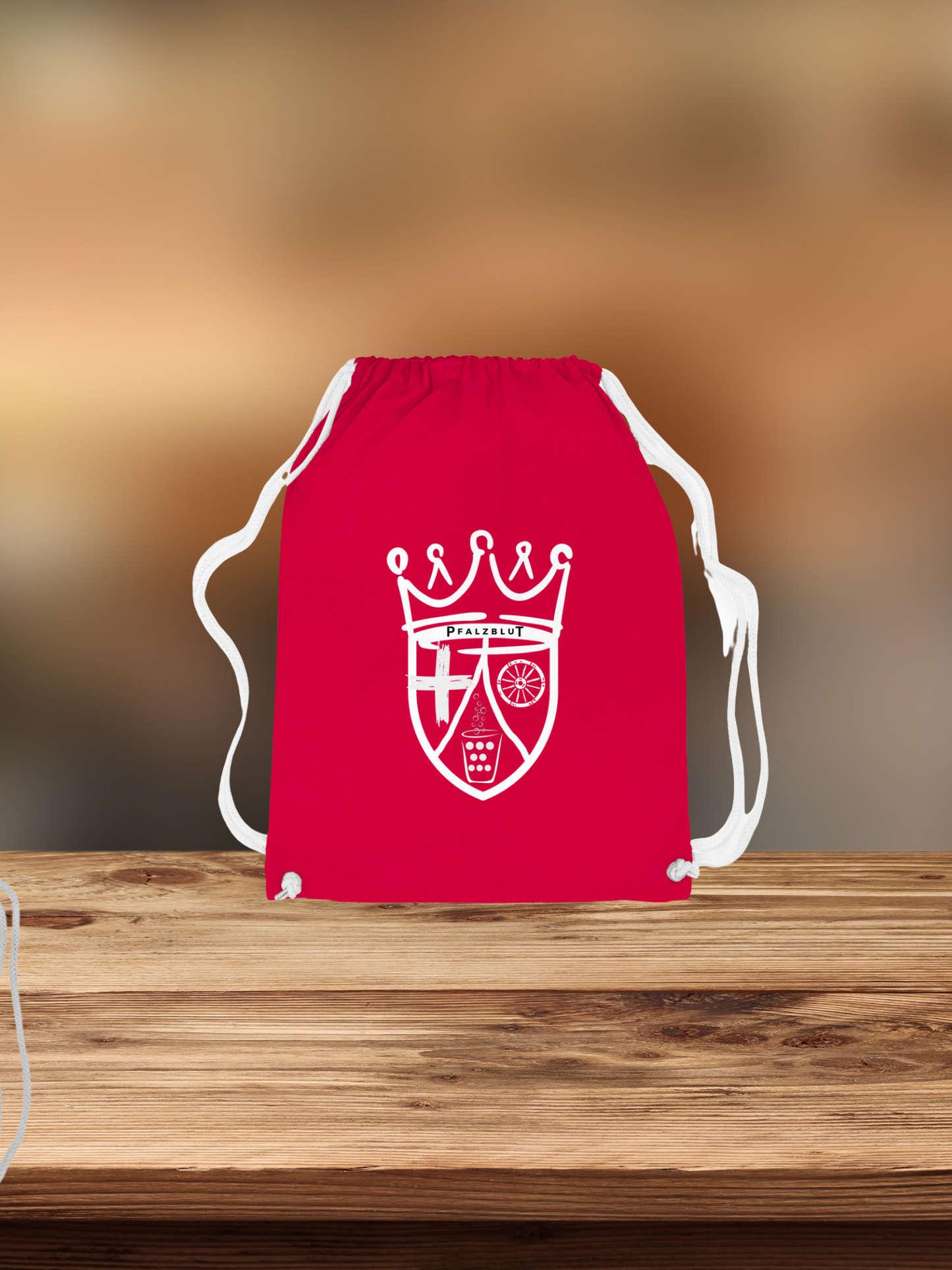 Turnbeutel "Pfalzblut Wappen"