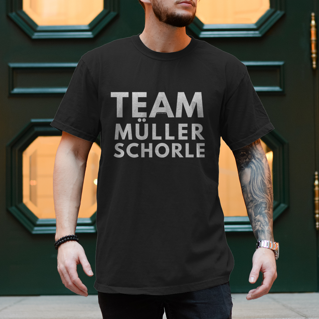 Herren T-Shirt "Team Müller Schorle"