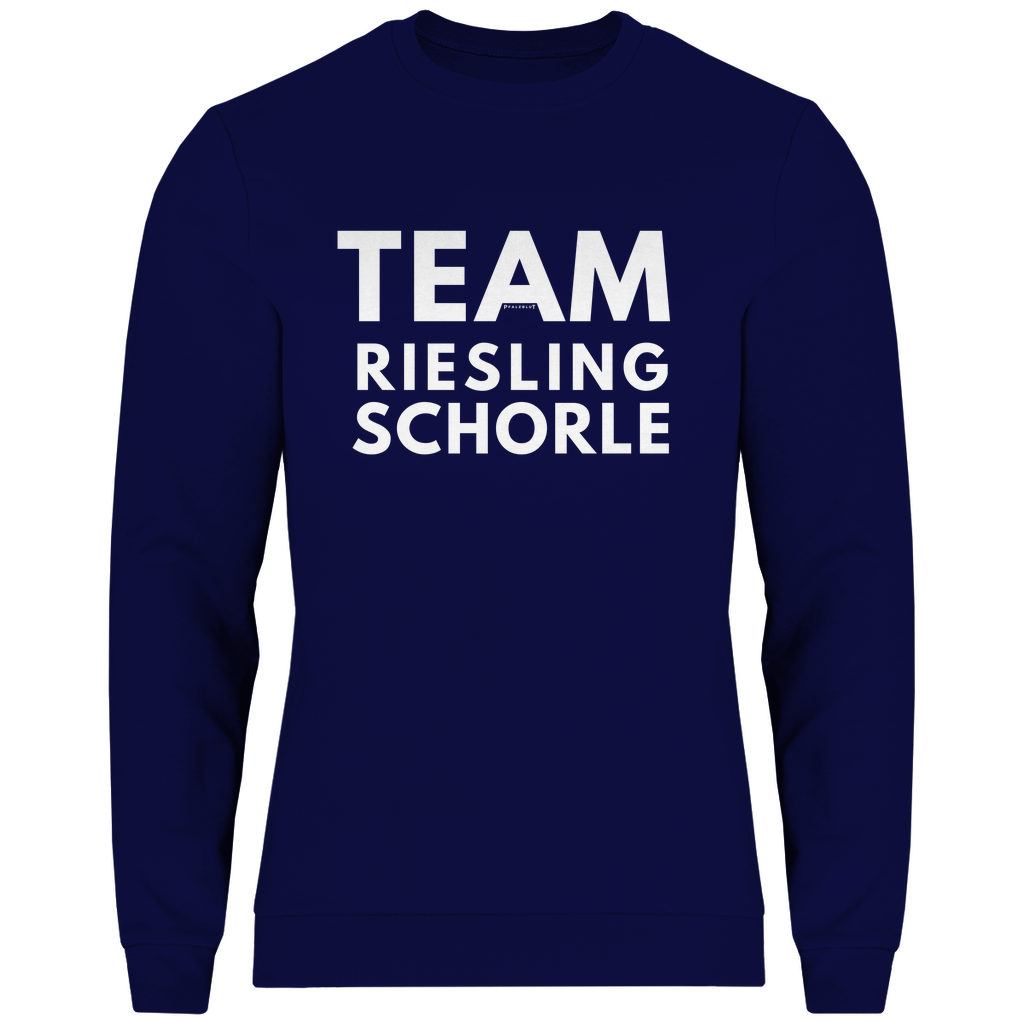 Herren Sweatshirt "Team Riesling Schorle"