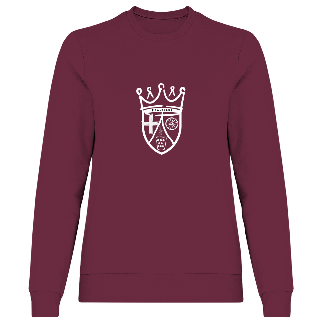 Damen Sweatshirt "Pfalzblut Wappen"
