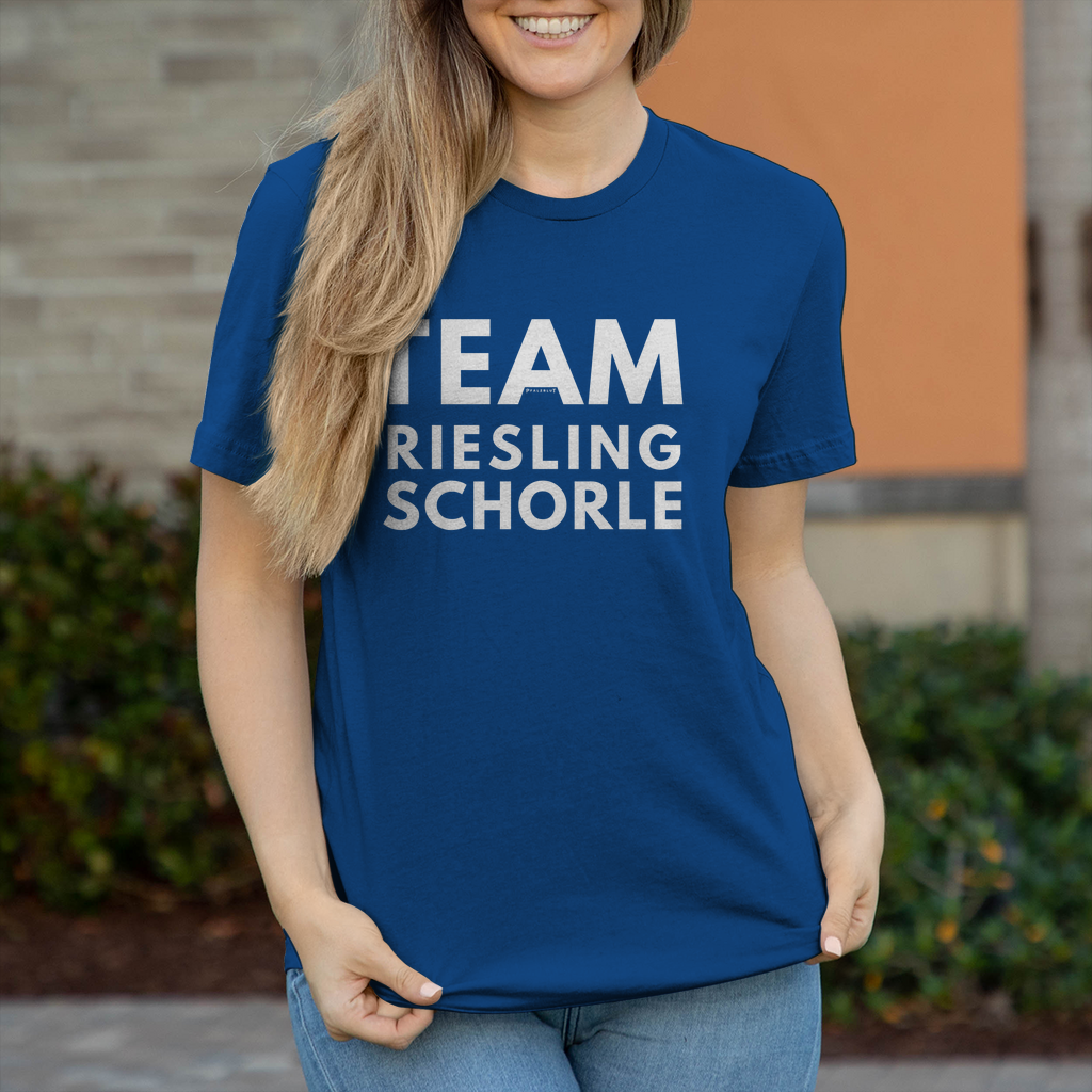 Damen T-Shirt "Team Riesling Schorle"