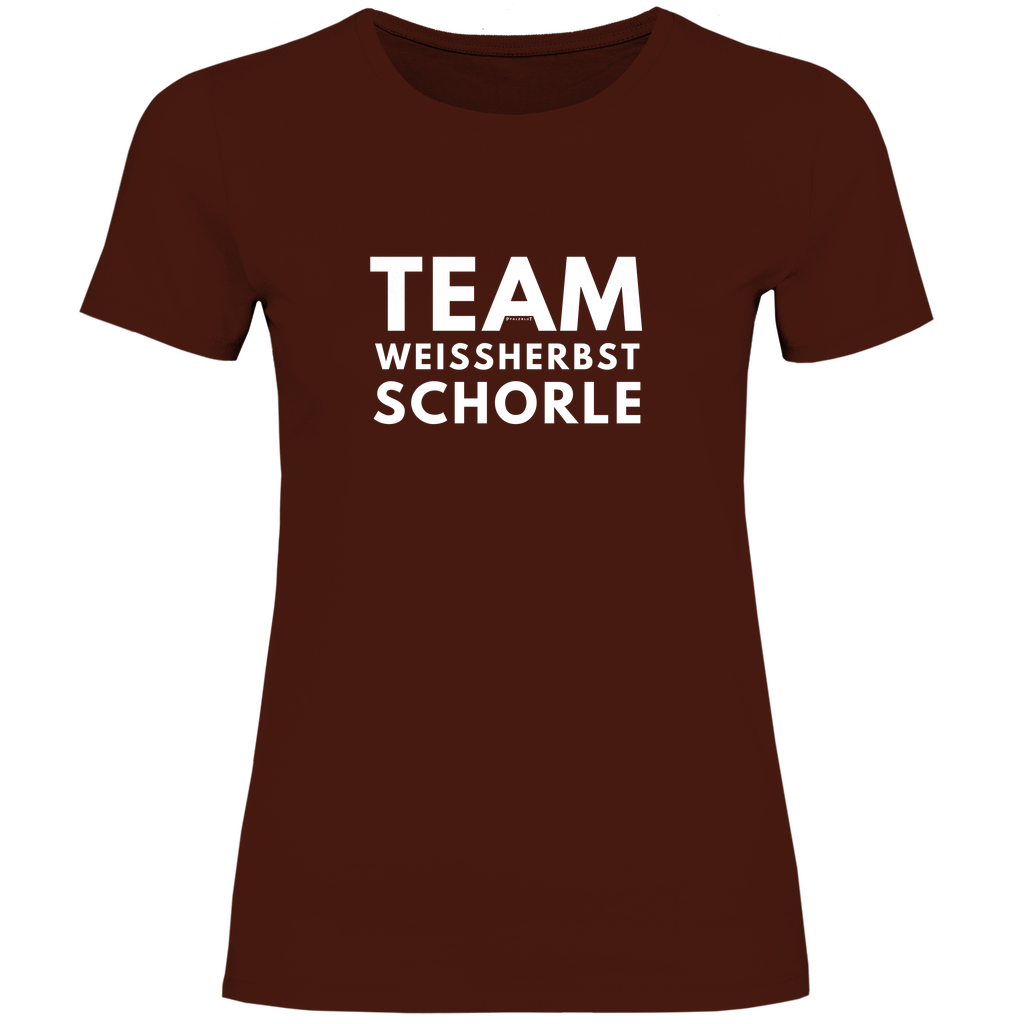 Damen T-Shirt "Team Weissherbst Schorle"