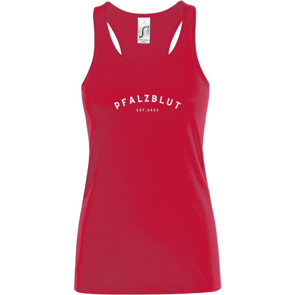 Damen Basic Tank Top "Pfalzblut Logo 2"