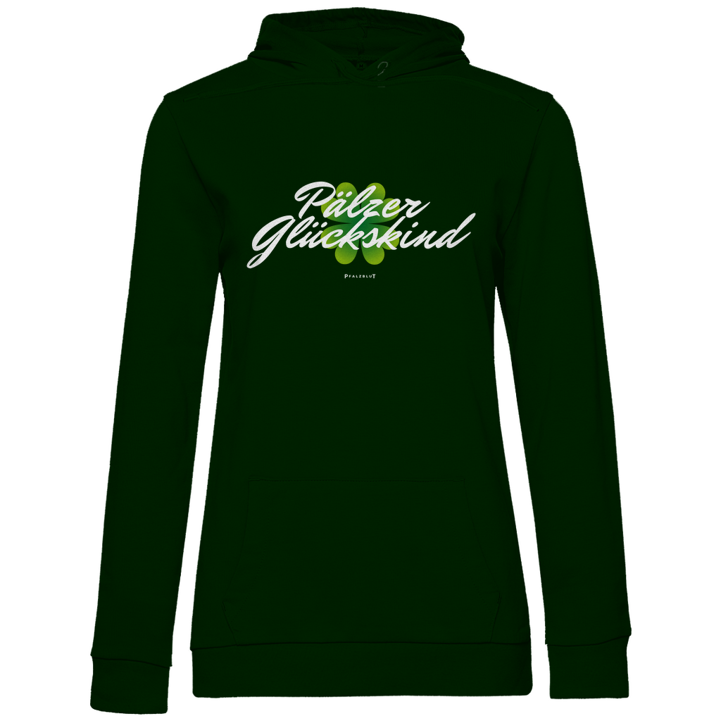 Damen Hoodie " Pälzer Glückskind"