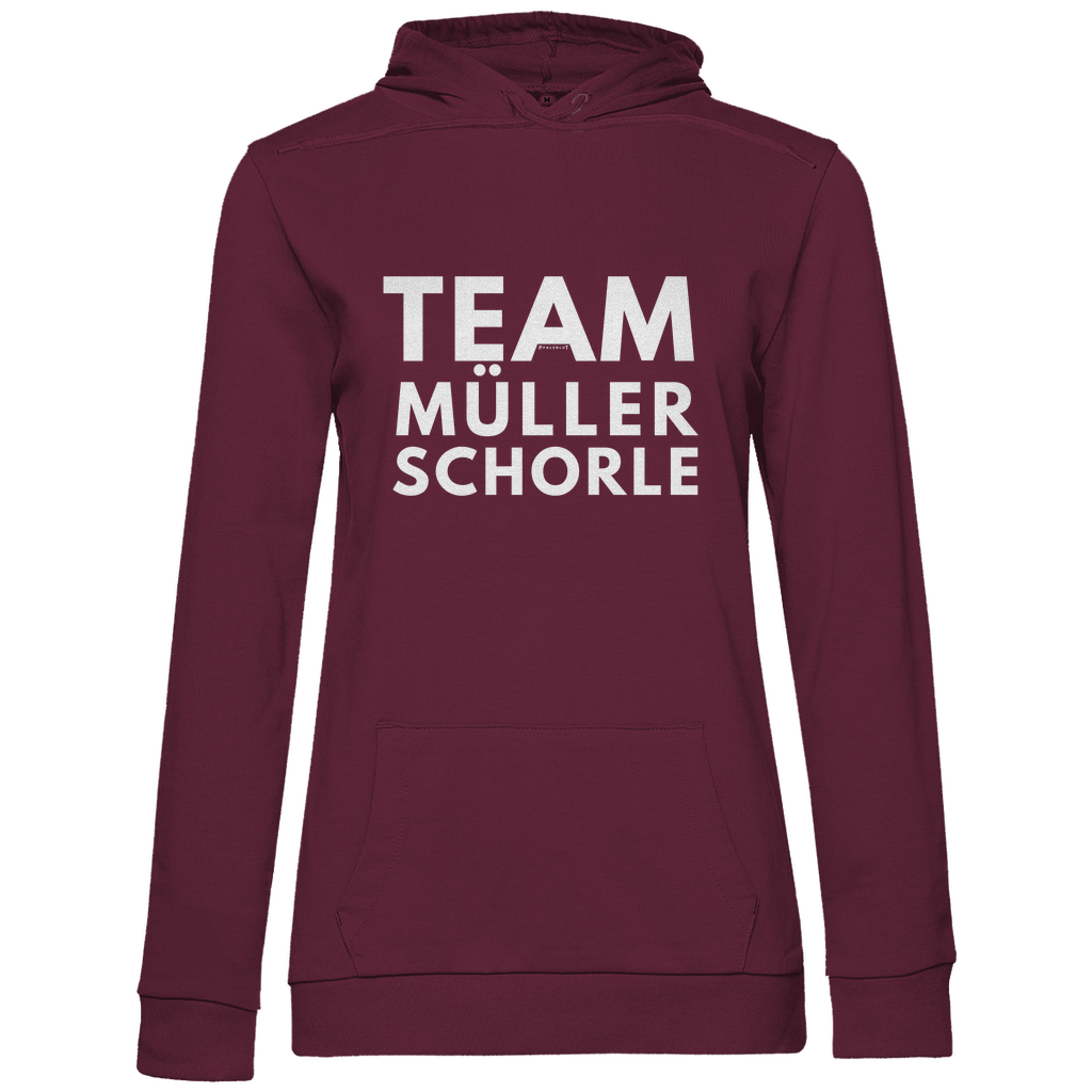 Damen Hoodie "Team Müller Schorle"