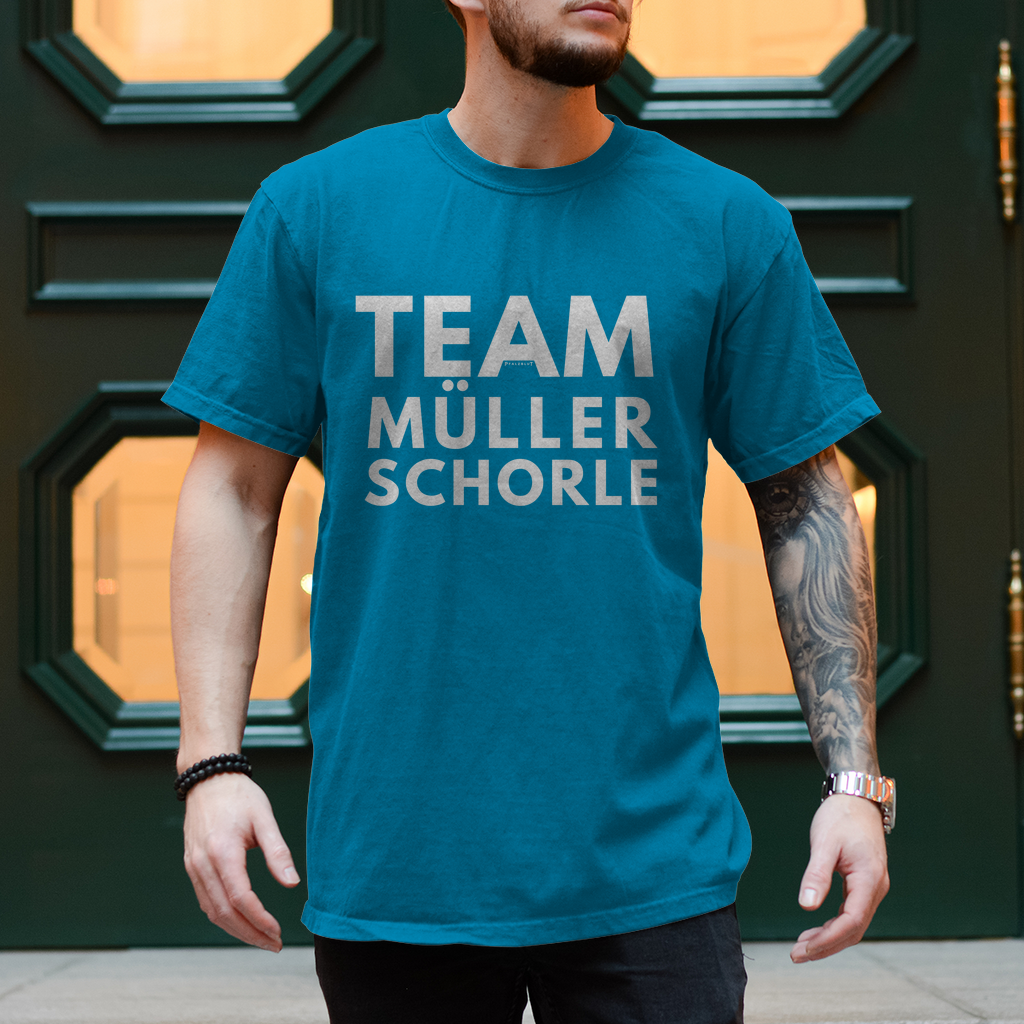 Herren T-Shirt "Team Müller Schorle"
