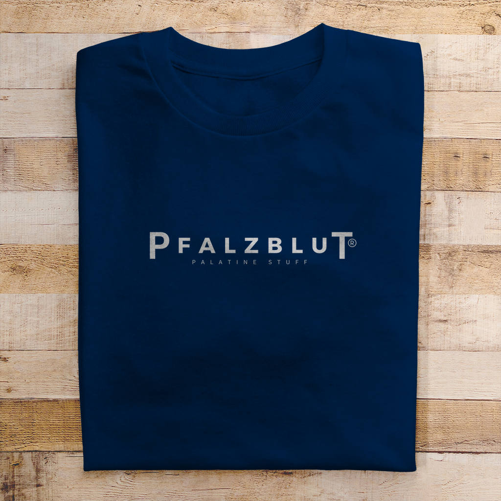 Herren T-Shirt Pfalzblut Logo Weiss