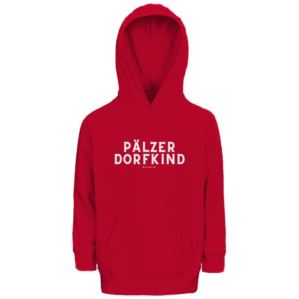 Kinder Premium Bio Hoodie "Pälzer Dorfkind"