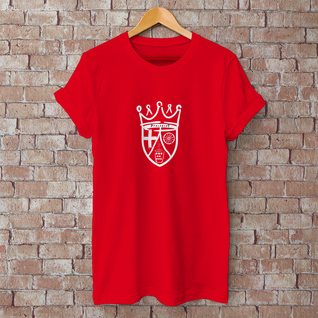 Herren T-Shirt "Pfalzblut Wappen"